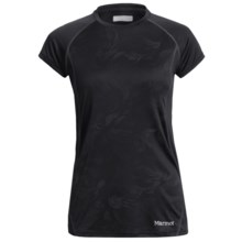Marmot Jennifer Shirt - UPF 50, Short Sleeve (For Women) in Black Air - Closeouts
