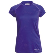 Marmot Jennifer Shirt - UPF 50, Short Sleeve (For Women) in Valor Purple Air - Closeouts