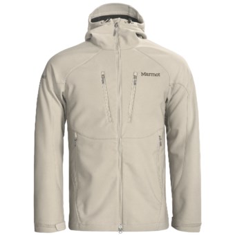 Marmot Key Pin Jacket - Windstopper® Soft Shell (For Men) in Limestone
