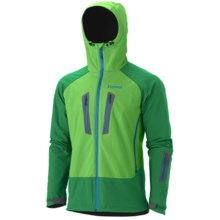 Marmot Kingpin Jacket - Polartec® Power Shield®, Soft Shell (For Men) in Bright Grass/Dark Fern - Closeouts