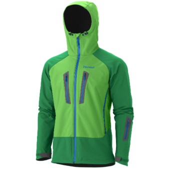 Marmot Kingpin Jacket - Polartec® Power Shield®, Soft Shell (For Men) in Bright Grass/Dark Fern