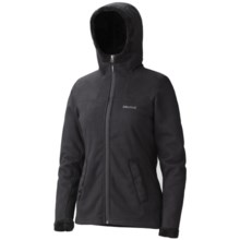 Marmot Lakeside Hoodie Sweatshirt - Fleece (For Women) in Black - Closeouts
