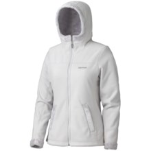 Marmot Lakeside Hoodie Sweatshirt - Fleece (For Women) in Platinum - Closeouts