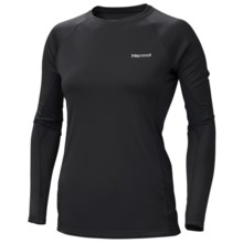 Marmot Lightweight Crew Base Layer Top - Polartec® Power Dry®, Long Sleeve (For Women) in Black - Closeouts