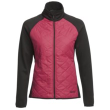 Marmot Merger Fleece Jacket (For Women) in Bright Rose/Black - Closeouts