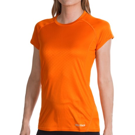 Marmot Moisture Wicking Shirt UPF 50 Short Sleeve For Women