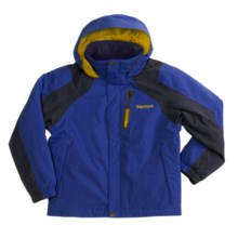 Marmot Morzine Jacket - Insulated (For Boys) in Surf/Peacoat - Closeouts