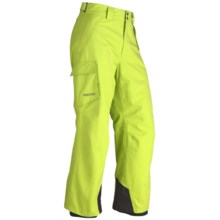 Marmot Motion Snow Pants - Waterproof (For Men) in Green Lime - Closeouts