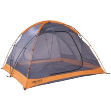Marmot Odyssey 4 Tent - 4-Person, 3-Season in Pale Pumpkin/Terracotta - Closeouts