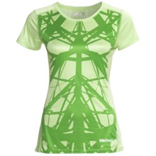 Marmot Outlook Shirt - UPF 50, Short Sleeve (For Women) in Paradise Green - Closeouts