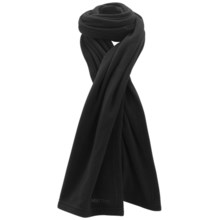 Marmot Polartec Classic 100 Fleece Scarf (For Men and Women) in Black - Closeouts