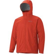 Marmot PreCip® Jacket - Waterproof (For Men) in Mars Orange - Closeouts