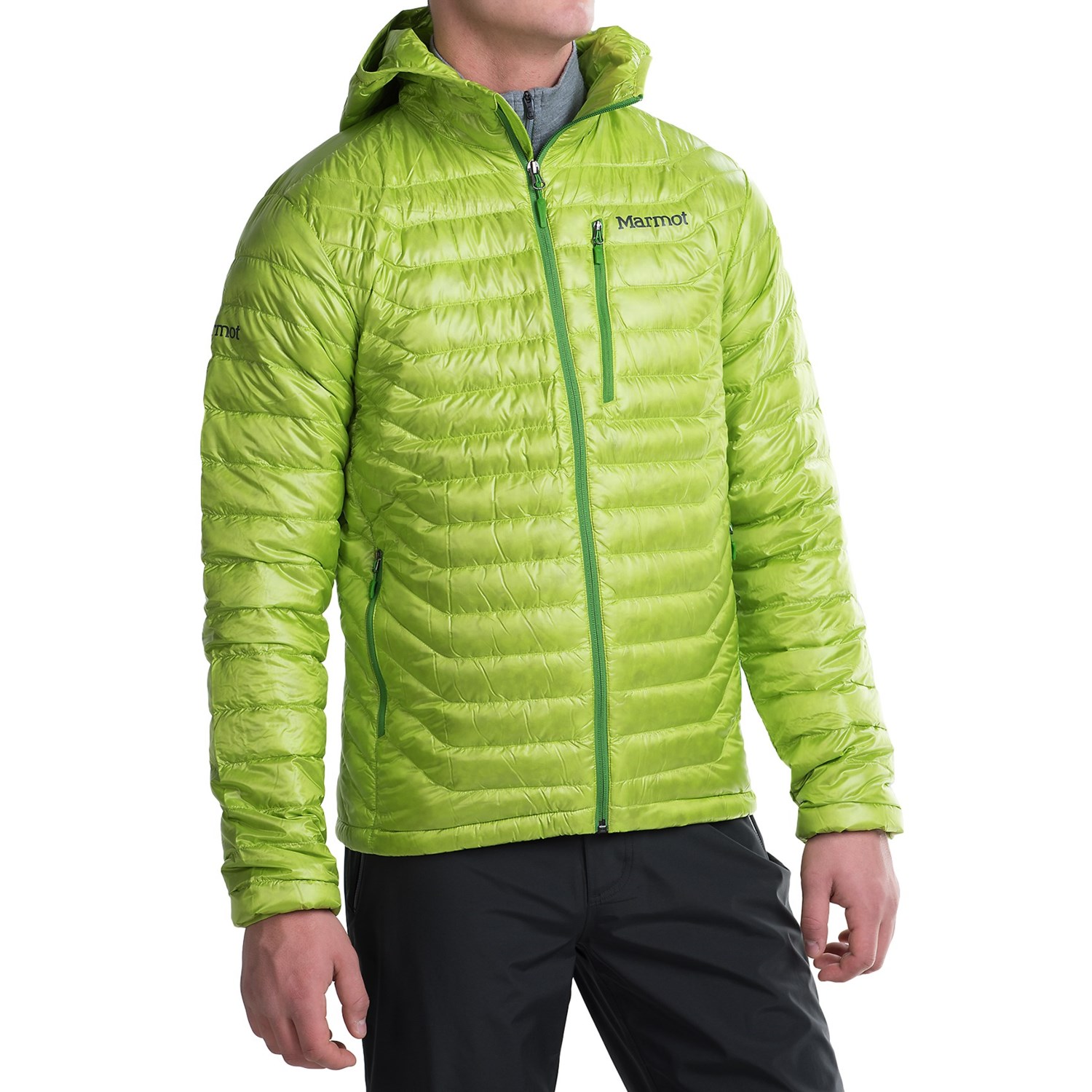 Marmot Quasar Hooded Down Jacket (For Men)