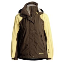 Marmot Rubicon Gore-Tex® Ski Jacket - Waterproof (For Women) in Wood/Parchment - Closeouts