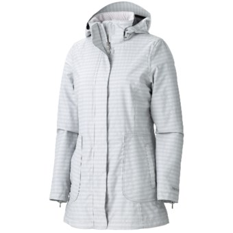 Marmot Sassy Jacket - Waterproof, Lightweight (For Women) in Platinum