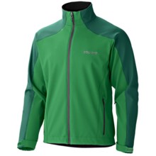Marmot Sharp Point Jacket - Windstopper® Soft Shell (For Men) in Dark Fern/Wintergreen - Closeouts