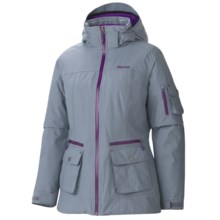 Marmot Slopeside Jacket - Waterproof, Insulated (For Women) in Shadow Grey - Closeouts