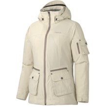 Marmot Slopeside Jacket - Waterproof, Insulated (For Women) in Turtle Dove - Closeouts