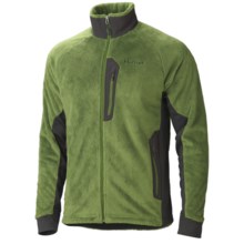 Marmot Solar Flair Fleece Jacket - Polartec® Power Stretch® (For Men) in Green Pepper/Dark Granite - Closeouts