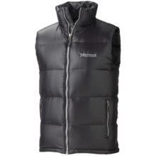 Marmot Stockholm Down Vest - 650 Fill Power (For Men) in Black - Closeouts