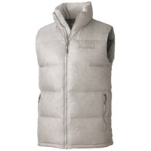 Marmot Stockholm Down Vest - 650 Fill Power (For Men) in Platinum - Closeouts