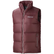 Marmot Stockholm Down Vest - 650 Fill Power (For Men) in Tawny Port - Closeouts