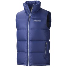 Marmot Stockholm Down Vest - 650 Fill Power (For Men) in Victory Blue - Closeouts