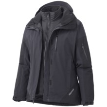 Marmot Tamarack Component Jacket - Waterproof, Insulated, 3-in-1 (For Women) in Black - Closeouts