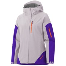 Marmot Tamarack Jacket - Waterproof (For Women) in Platinum/Electric Blue - Closeouts
