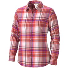 Marmot Thalia Flannel Shirt - UPF 50, Long Sleeve (For Women) in Cherry Tomato - Closeouts
