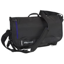 Marmot Urban Messenger Bag in Black/Surf - Closeouts