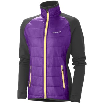 Marmot Variant Jacket - Polartec® Power Stretch® (For Women) in Vibrant Purple/Black