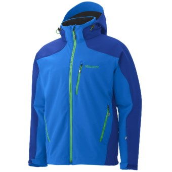 Marmot Vertical Jacket - Soft Shell (For Men) in Cobalt Blue/Bright Navy