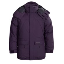 Marmot Yukon Classic Down Parka - Waterproof, 650 Fill Power (For Big Men) in Eggplant - Closeouts