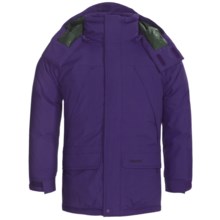 Marmot Yukon Jr. Classic Down Parka - 650 Fill Power (For Young Men) in Dark Violet - Closeouts