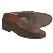 Martin Dingman Reed Venetian Loafer Shoes - Handsewn (For Men) in Tobacco Suede - Closeouts