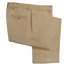 Martin Gordon Cotton Pants - Flat Front (For Men) in Khaki - Closeouts