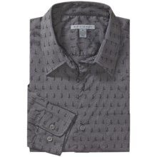 Martin Gordon Fancy Print Shirt - Long Sleeve (For Men) in Charcoal Print - Closeouts
