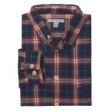 Martin Gordon Flannel Plaid Shirt - Double-Faced Cotton, Long Sleeve (For Men)