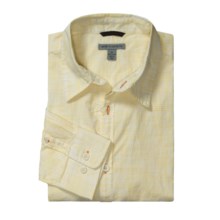 Martin Gordon Gingham Sport Shirt - Space Dyed, Long Sleeve (For Men) in Yellow - Closeouts