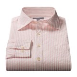 Martin Gordon Grosgrain Striped Sport Shirt - Cotton, Long Sleeve (For Men)