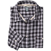 Martin Gordon Lightweight Sport Shirt - Long Sleeve (For Men) in Black - Closeouts