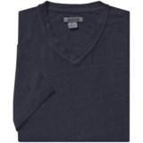 Martin Gordon Linen T-Shirt - V-Neck, Short Sleeve (For Men)