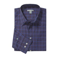 Martin Gordon Multi-Check Shirt - Cotton, Long Sleeve (For Men) in Blue - Closeouts
