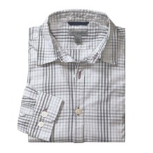 Martin Gordon Plaid Shadow Check Sport Shirt - Long Sleeve (For Men) in Grey - Closeouts