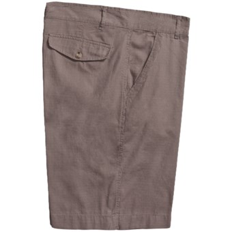 Martin Gordon Ripstop Cotton Shorts (For Men) in Taupe