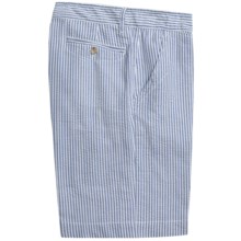 Martin Gordon Seersucker Shorts (For Men) in Blue - Closeouts