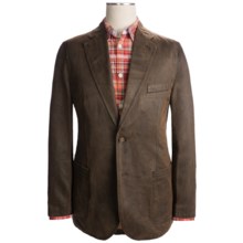Martin Gordon Stretch Cotton Blend Blazer (For Men) in Brown - Closeouts