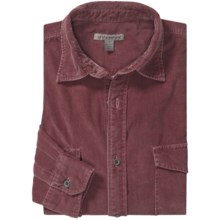 Martin Gordon Vintage Cord Shirt - Long Sleeve (For Men) in Wine - Closeouts