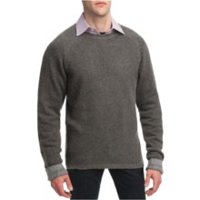 Martin Gordon Wool Sweater - Crew Neck (For Men) in Light Grey - Closeouts